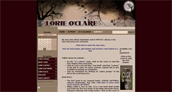 Desktop Screenshot of lorieoclare.com